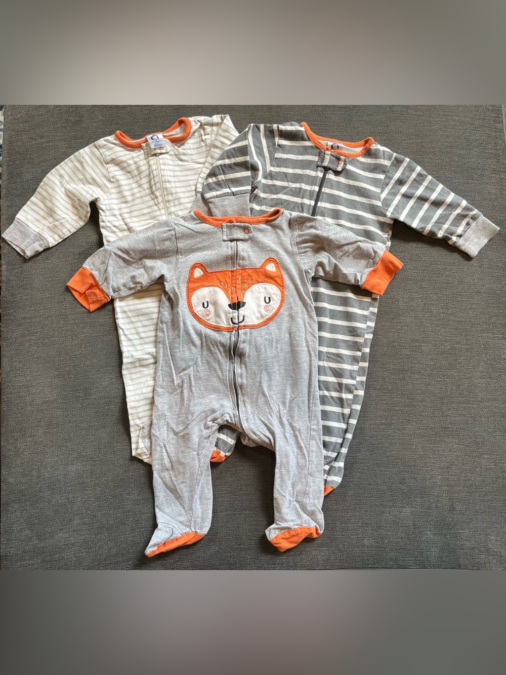 Gerber Baby Boy’s 6-9 Month Footie Pajamas